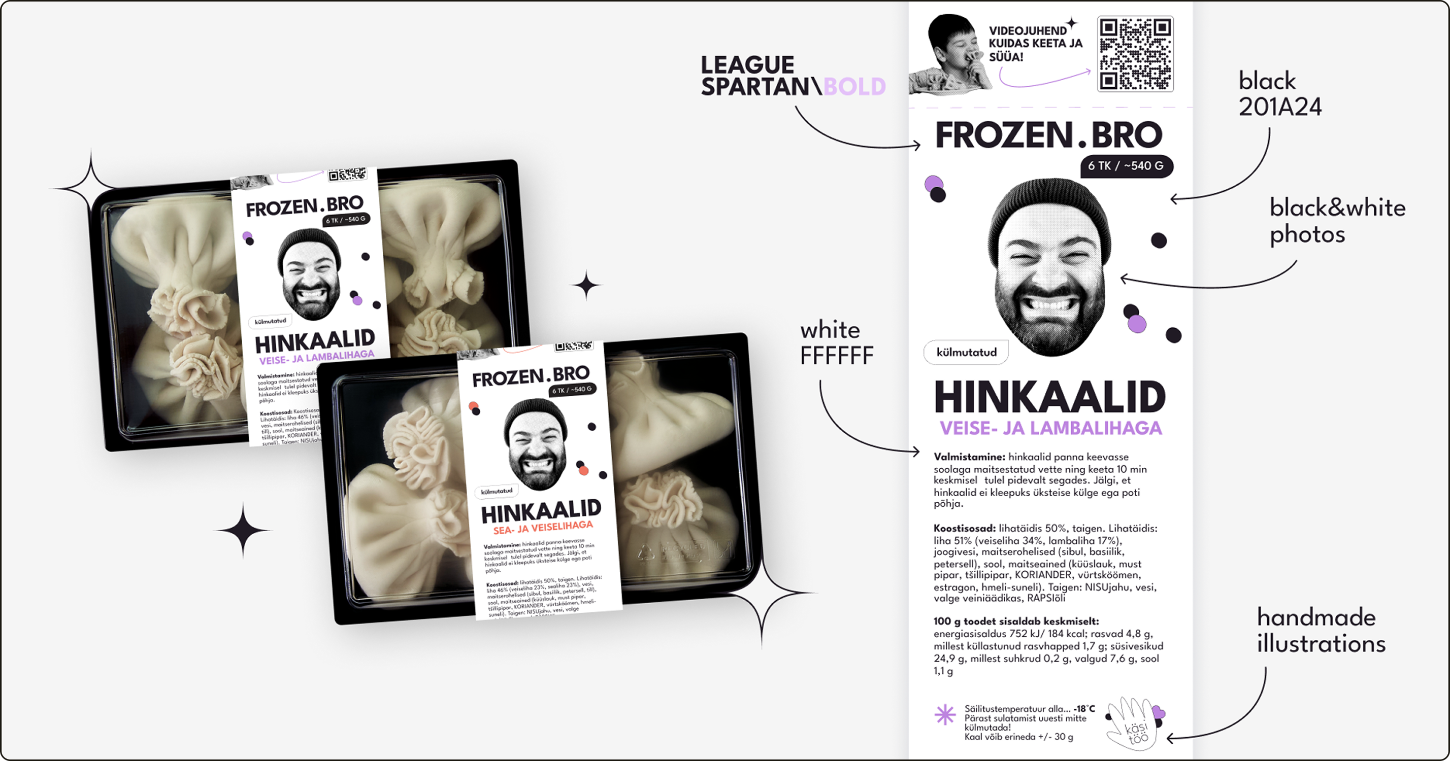Frozen Bro visual identity 4